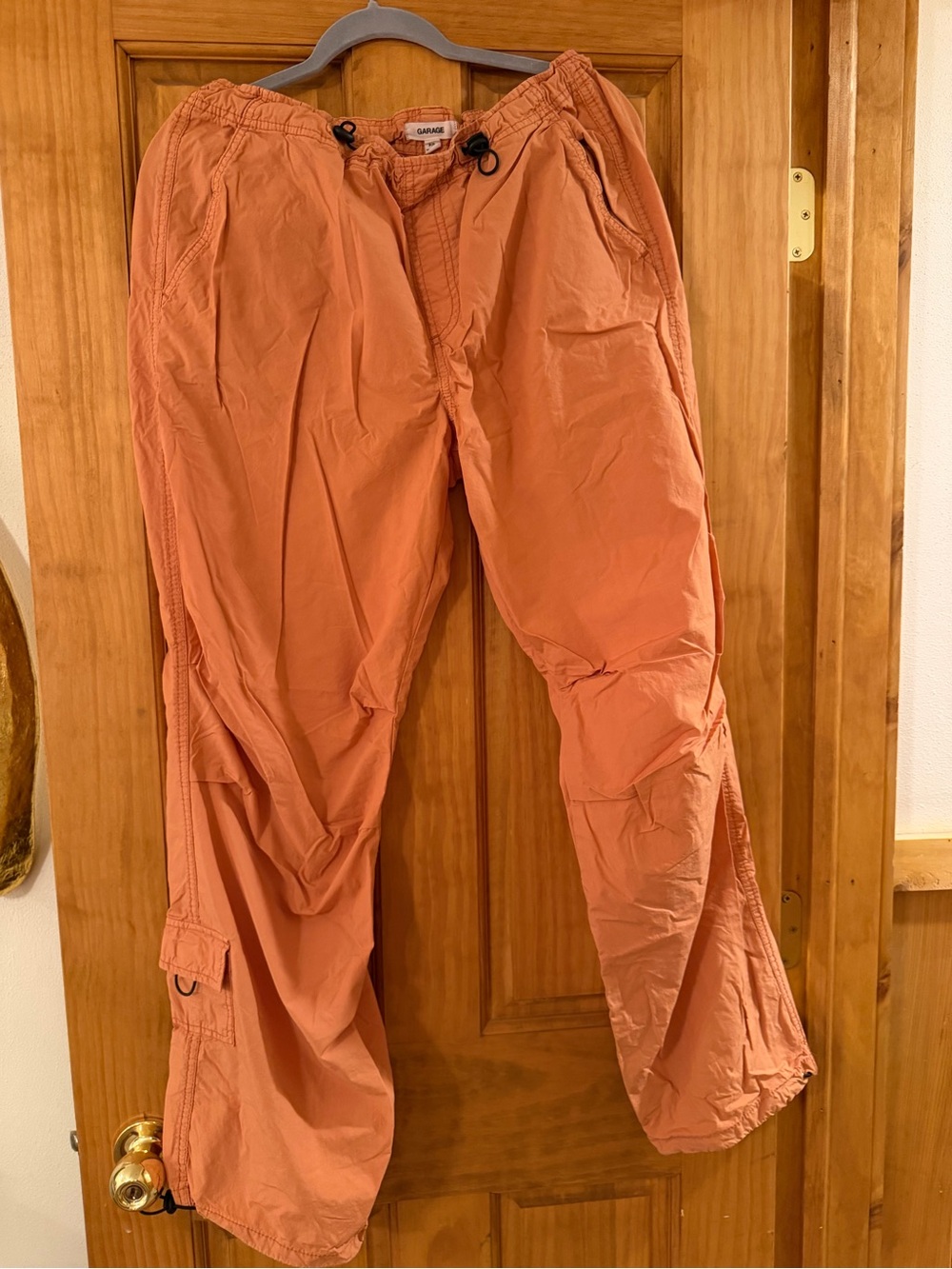 Garage Women's Terracotta Cargo Track Pants
